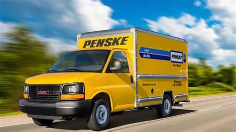 A Penske moving truck of 12 ft. . Penske 12 foot truck height clearance